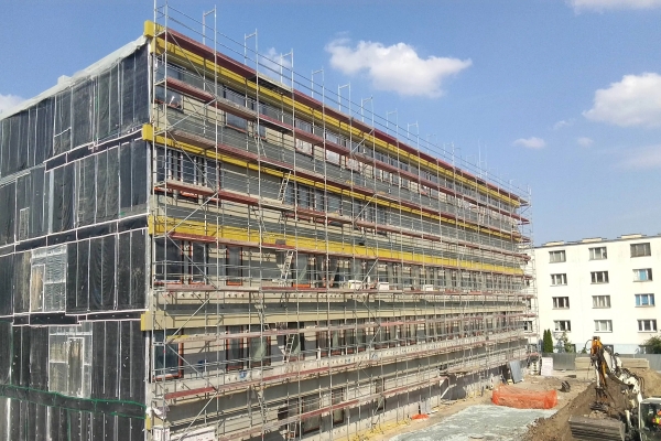 Zakończyliśmy pierwszy etap montażu budynku modułowego we Wrocławiu