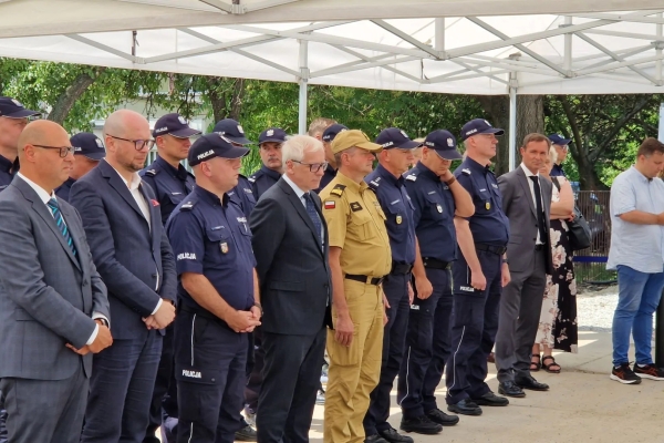 Podpisanie i wbudowanie aktu erekcyjnego pod Budowa Komisariatu Policji Wrocław Stare Miasto oraz Centralnego Biura Zwalczania Cyberprzestępczości