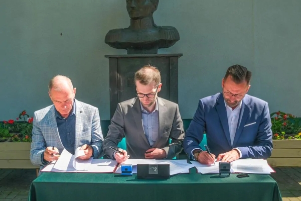 Podpisaliśmy umowę na Budowę budynku szkolnego przy ul. Niepołomickiej 26 w Dzielnicy Rembertów m.st. Warszawy