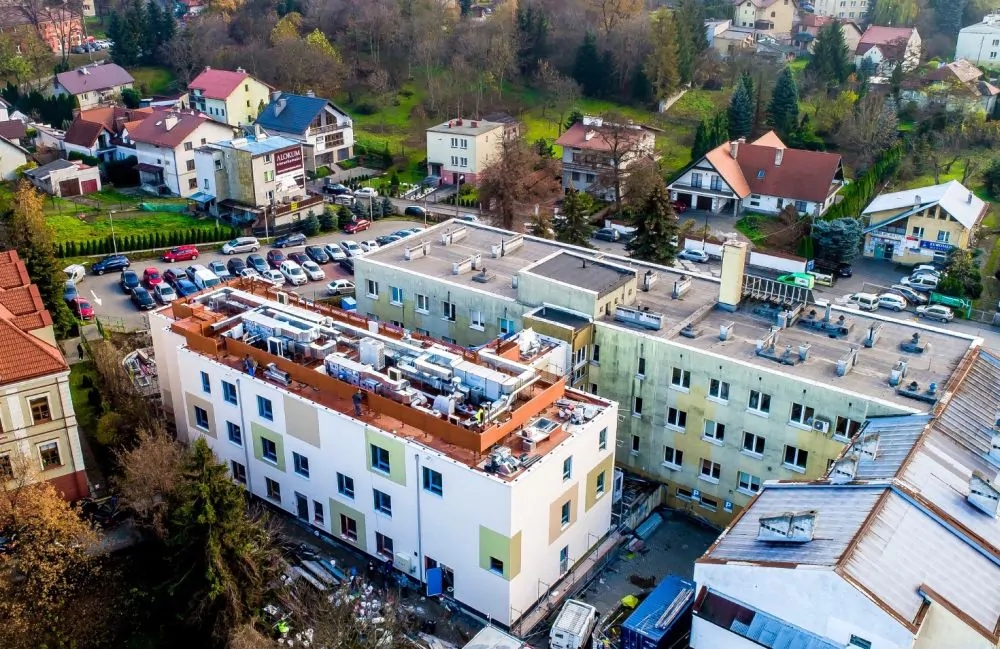 nowe gabinety specjalistyczne w osrodku zdrowia przy ul Szpunara gm Wieliczka 012