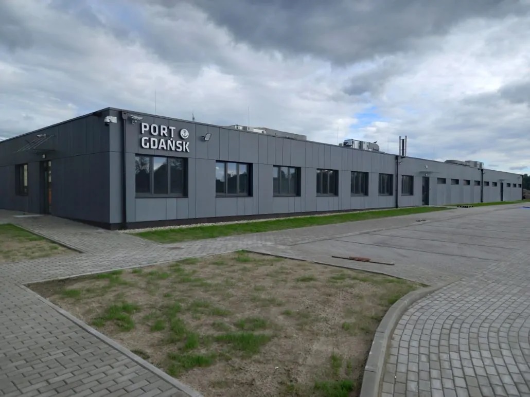 Zaplecze socjalne na Nabrzeżu Administracyjnym oraz Nabrzeżu Wiślanym w Porcie Gdańsk