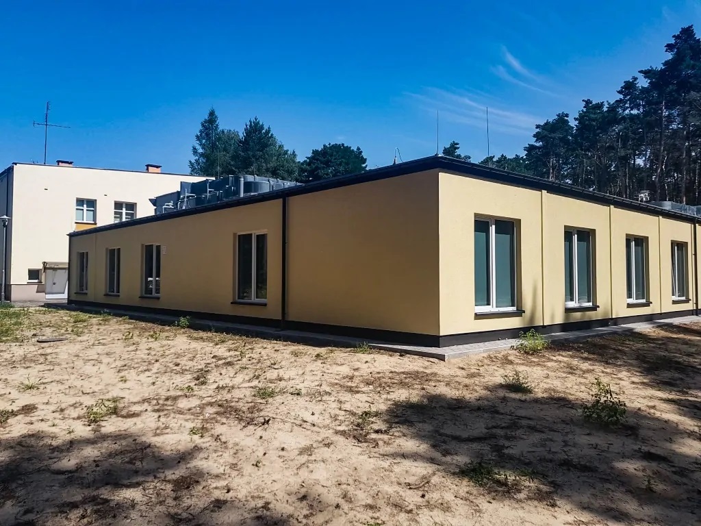 Modułowy izolowany oddział łóżkowy w Wojewódzkim Specjalistycznym ZZOZ Chorób i Płuc i Gruźlicy w Wolicy