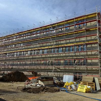 Zakończyliśmy pierwszy etap montażu budynku modułowego we Wrocławiu