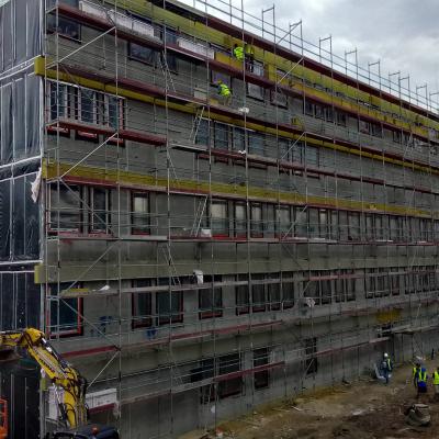 Zakończyliśmy pierwszy etap montażu budynku modułowego we Wrocławiu