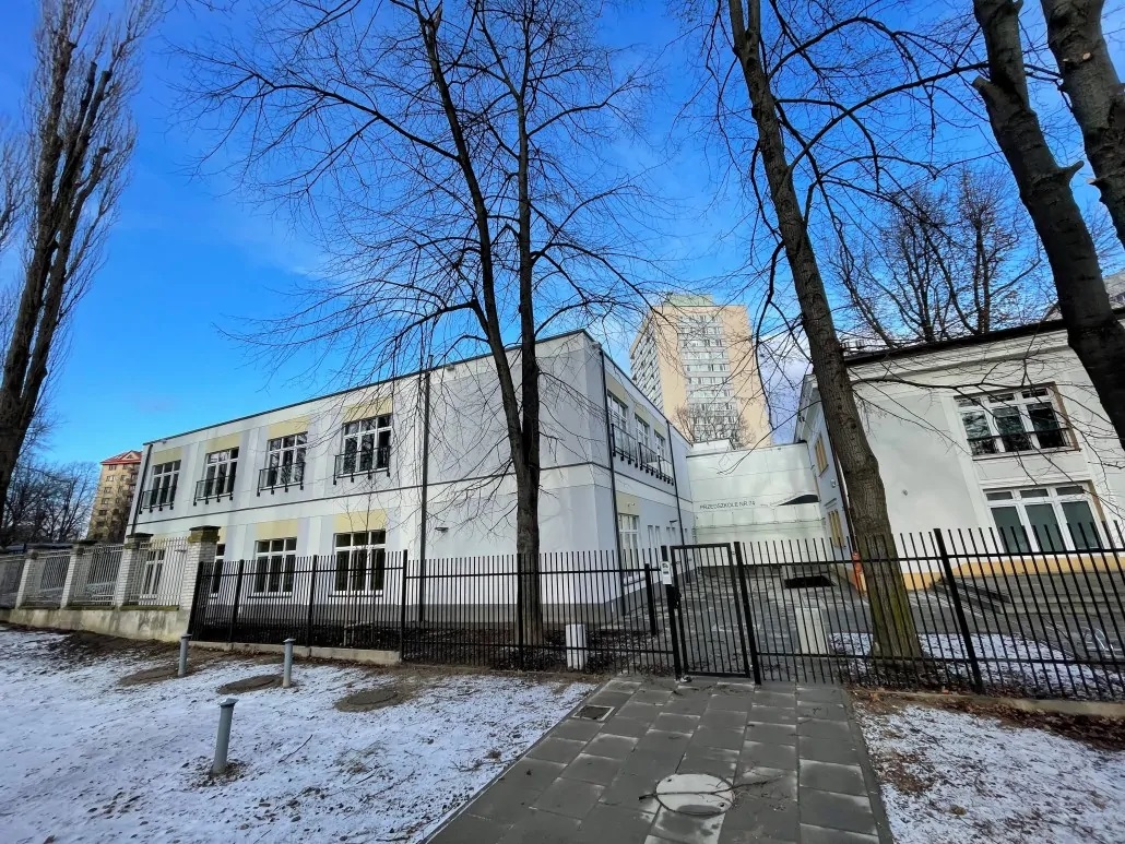 Rozbudowa przedszkola nr 74 w Warszawie