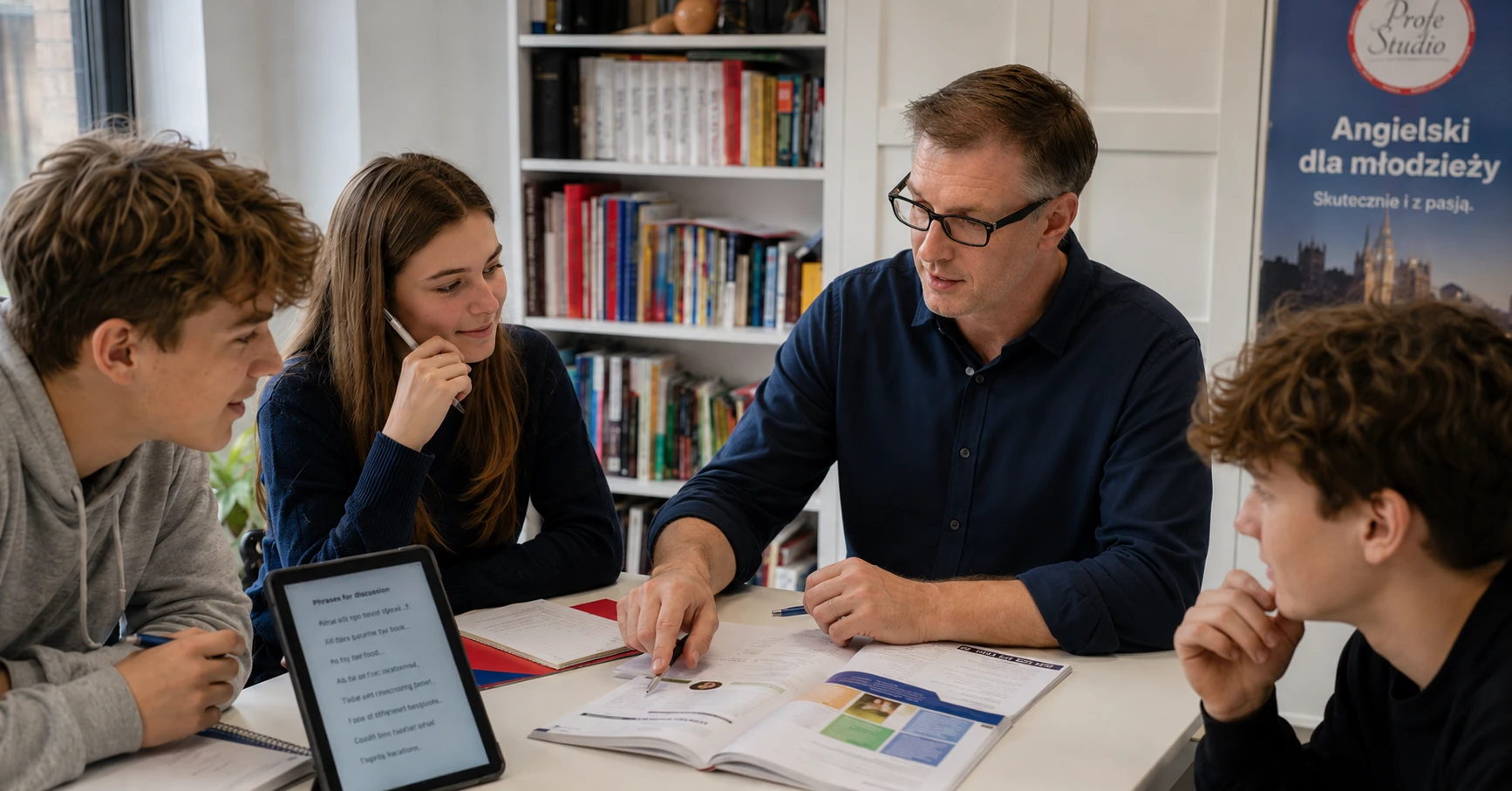 Kurs języka angielskiego dla młodzieży w Profe Studio