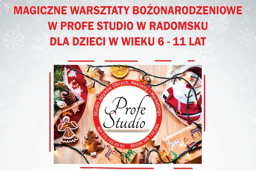 Magiczne Warsztaty Bożonarodzeniowe