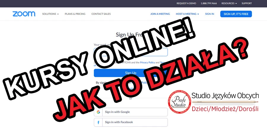 Zajęcia online - instrukcja
