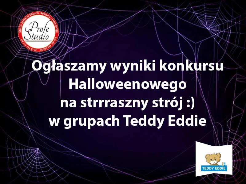 Wyniki konkursu na Halloweenowe strrraszne przebranie!